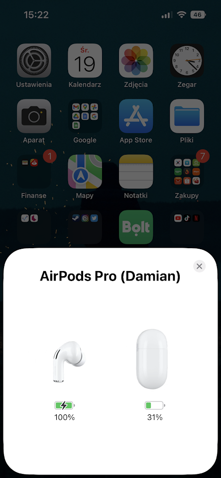 Apple AirPods Pro Generacja 2 - Aplikacja, zdj1